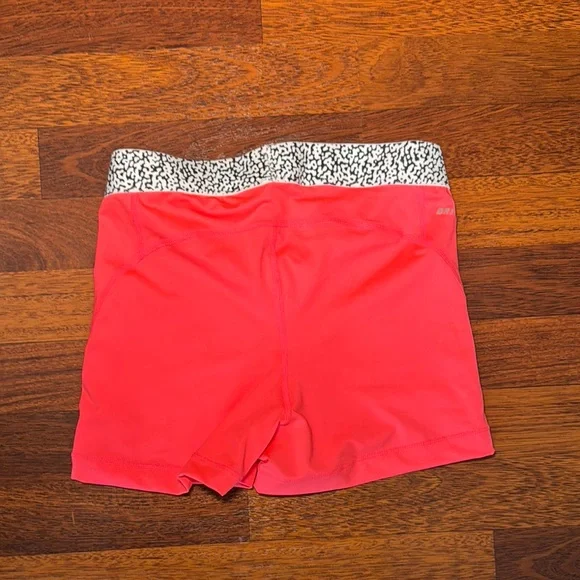 Nike Pink Athletic Shorts with Compression Fit - Picture 3 of 3
